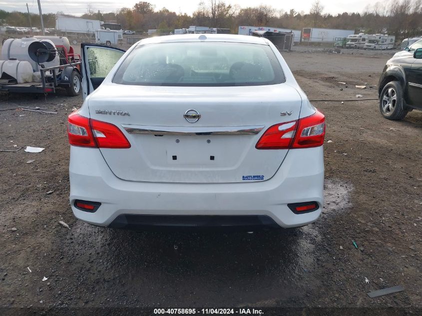 2018 Nissan Sentra Sv VIN: 3N1AB7AP5JY264988 Lot: 40758695