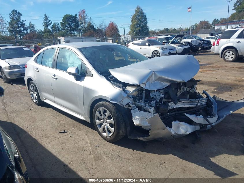 2021 Toyota Corolla Le VIN: 5YFEPMAE7MP155739 Lot: 40758696