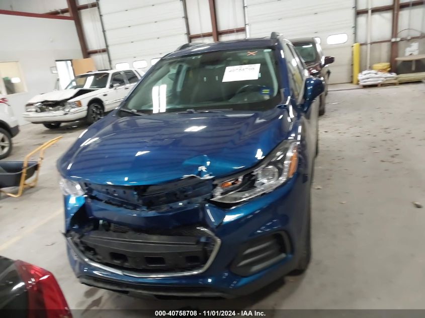 2020 Chevrolet Trax Awd Lt VIN: 3GNCJPSB3LL215422 Lot: 40758708