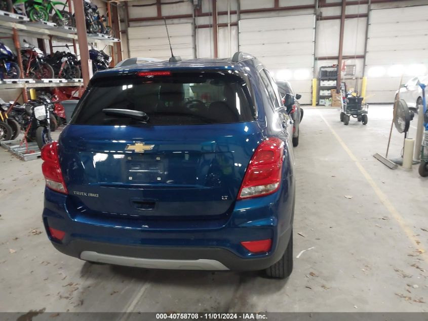 2020 Chevrolet Trax Awd Lt VIN: 3GNCJPSB3LL215422 Lot: 40758708