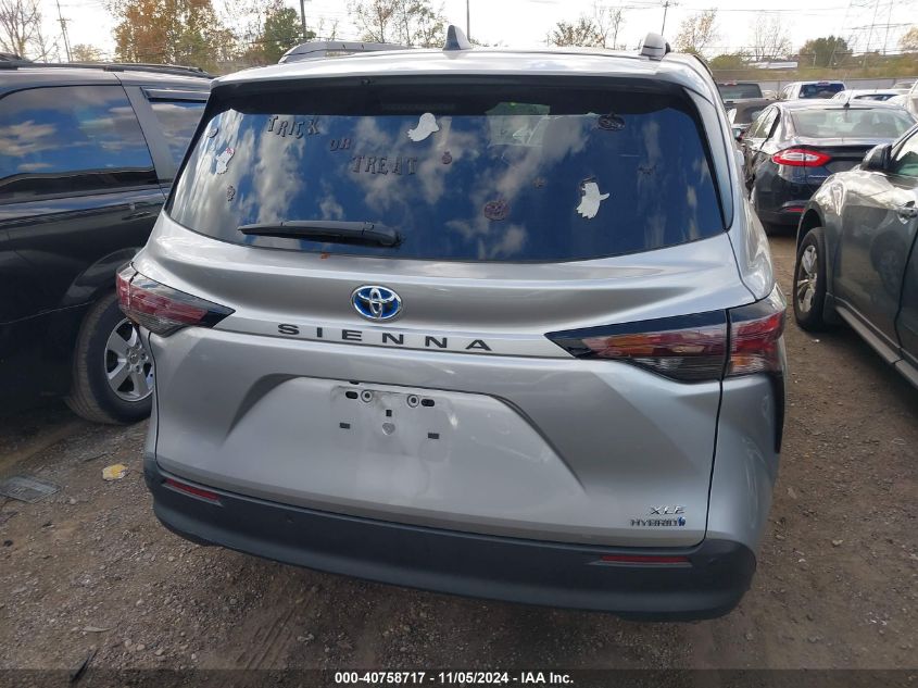 2023 Toyota Sienna Xle VIN: 5TDYRKEC4PS154578 Lot: 40758717