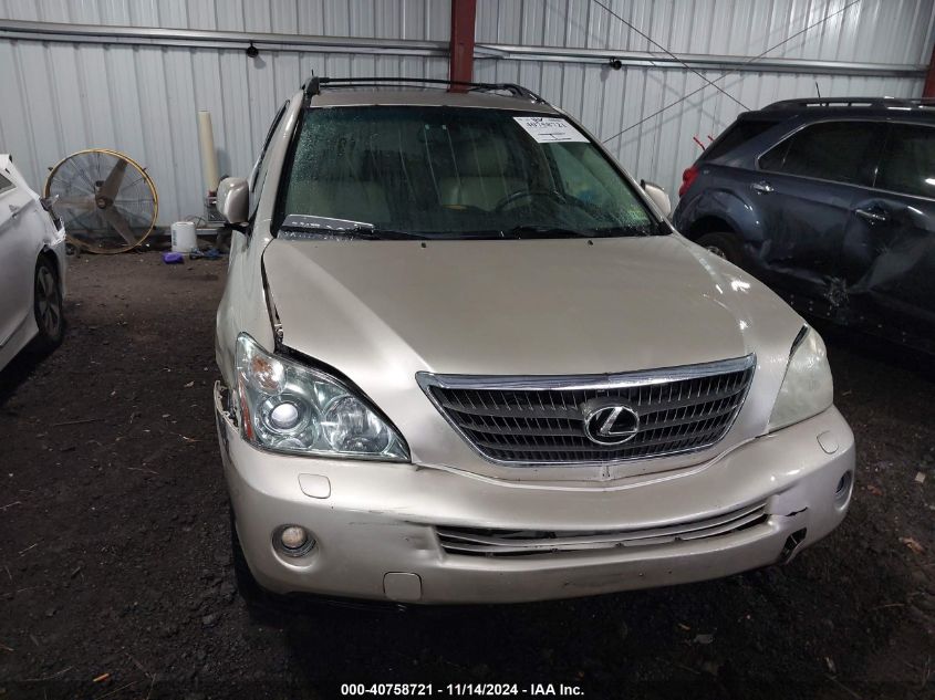 2006 Lexus Rx 400H VIN: JTJHW31U860033189 Lot: 40758721