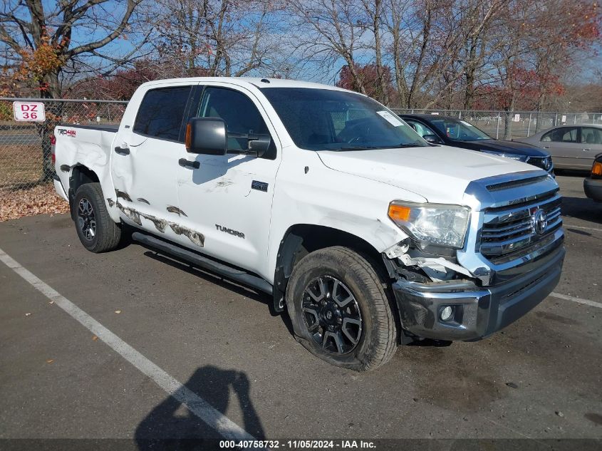 2016 Toyota Tundra Sr5 5.7L V8 VIN: 5TFDY5F10GX524192 Lot: 40758732