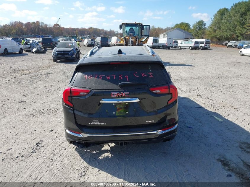 2019 GMC Terrain Denali VIN: 3GKALXEX2KL279441 Lot: 40758739