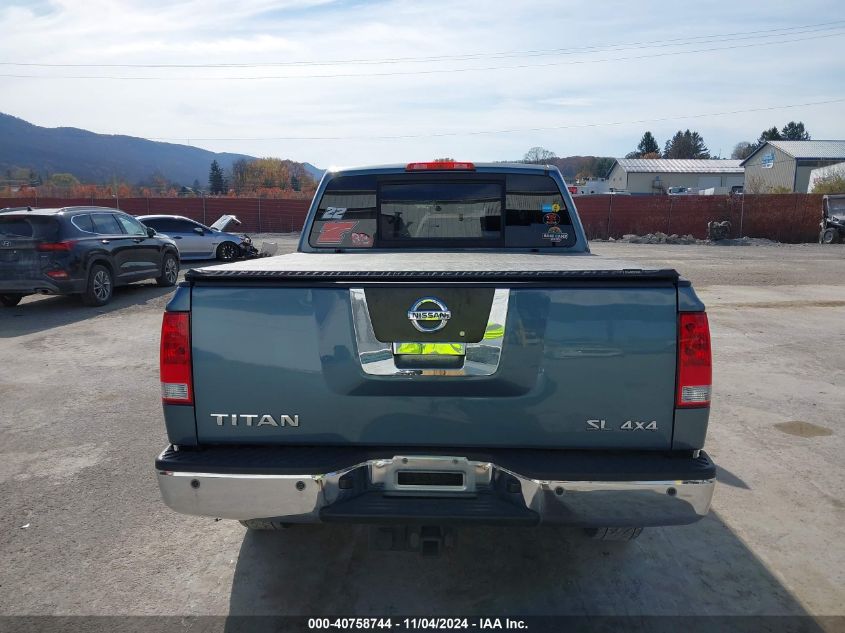 2011 Nissan Titan Sl VIN: 1N6AA0EC5BN305517 Lot: 40758744