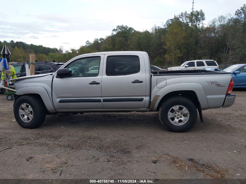 2006 Toyota Tacoma Double Cab VIN: 3TMLU42NX6M006105 Lot: 40758745