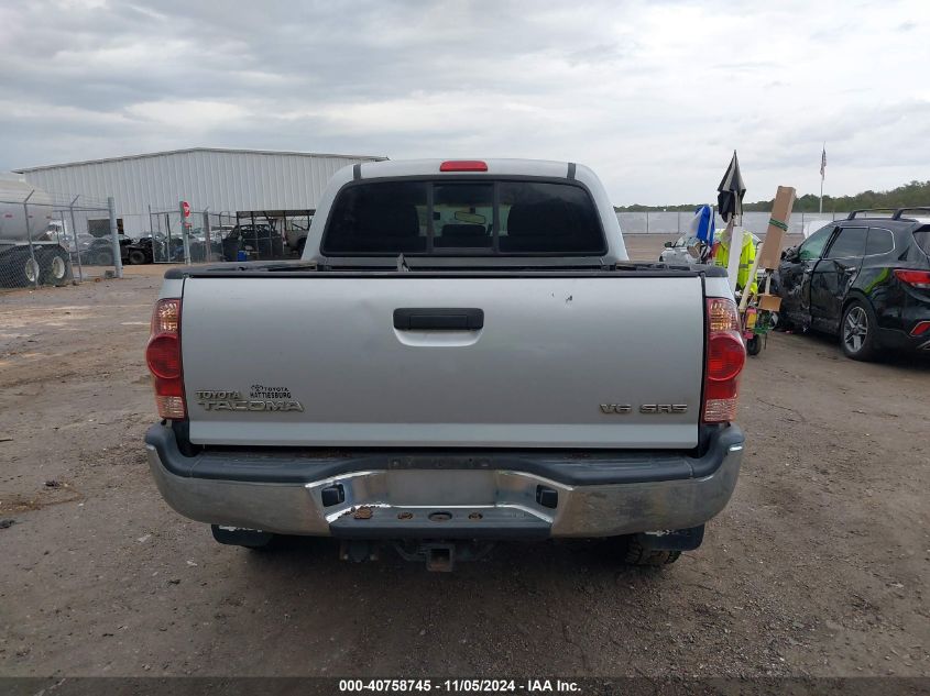 2006 Toyota Tacoma Double Cab VIN: 3TMLU42NX6M006105 Lot: 40758745