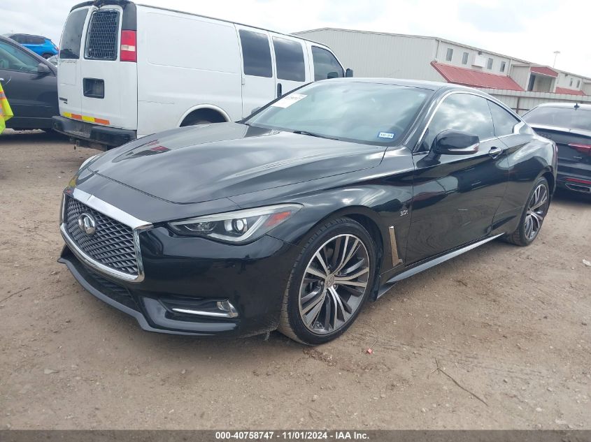 VIN JN1EV7EK4HM361555 2017 Infiniti Q60, 3.0T Premium no.2