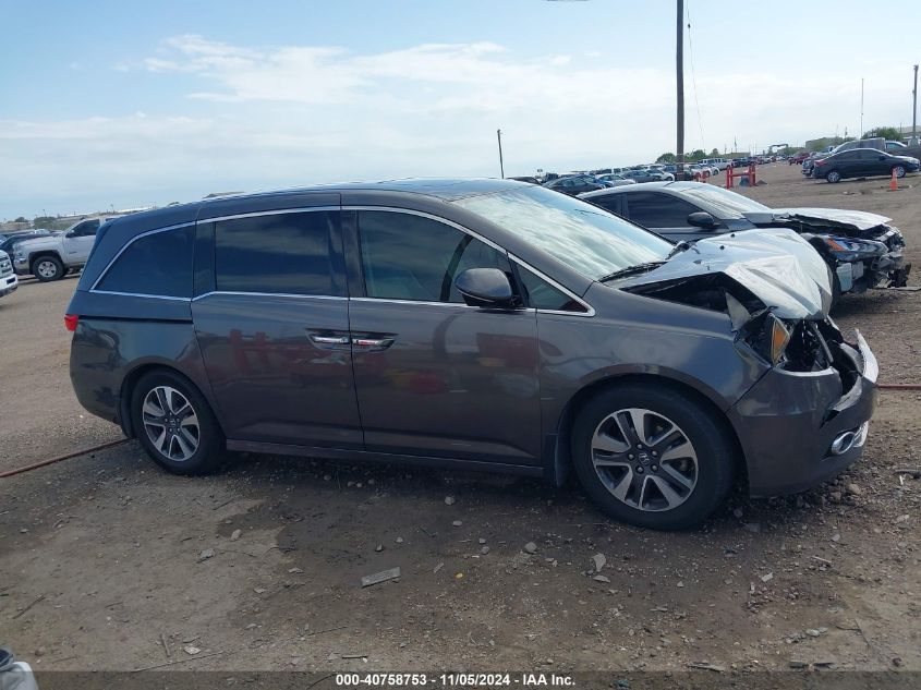 2015 Honda Odyssey Touring/Touring Elite VIN: 5FNRL5H92FB074304 Lot: 40758753