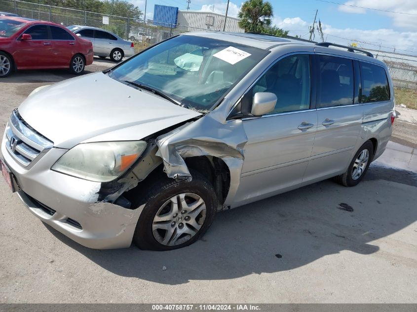 2006 Honda Odyssey Ex-L VIN: 5FNRL38676B425203 Lot: 40758757