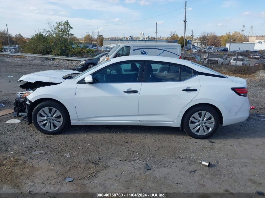 2024 Nissan Sentra S Xtronic Cvt VIN: 3N1AB8BV8RY287292 Lot: 40758760