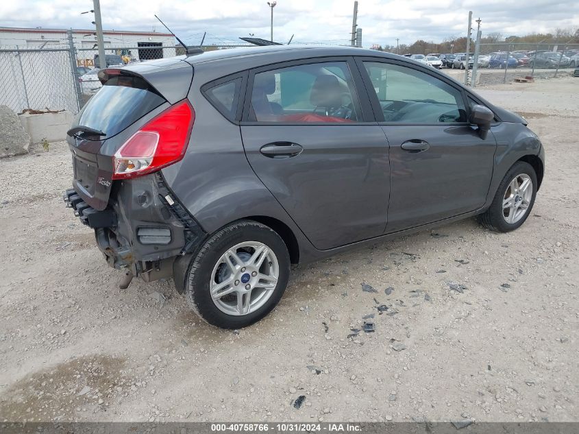 VIN 3FADP4EJ2KM107918 2019 Ford Fiesta, SE no.4