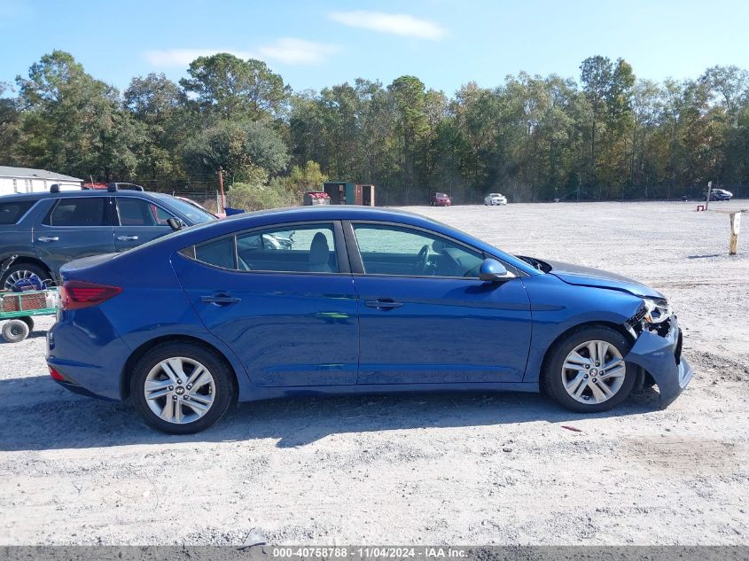 2019 Hyundai Elantra Sel VIN: 5NPD84LF6KH401897 Lot: 40758788