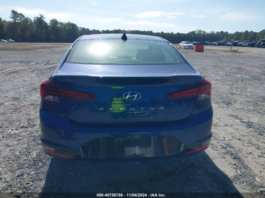 2019 Hyundai Elantra Sel VIN: 5NPD84LF6KH401897 Lot: 40758788