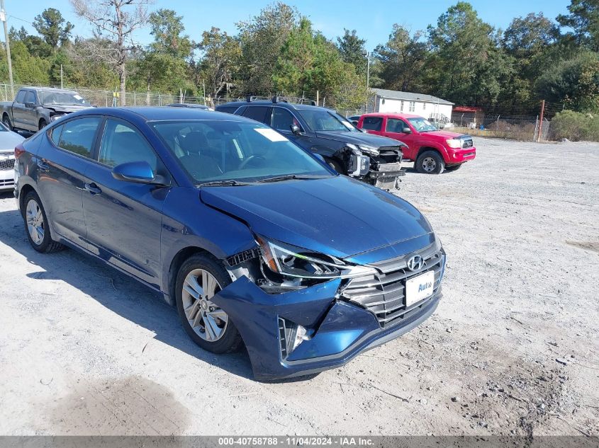 2019 Hyundai Elantra Sel VIN: 5NPD84LF6KH401897 Lot: 40758788