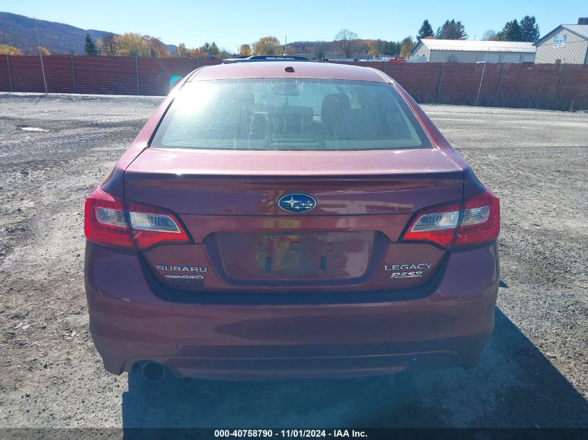 2015 Subaru Legacy 2.5I Premium VIN: 4S3BNAC67F3029163 Lot: 40758790