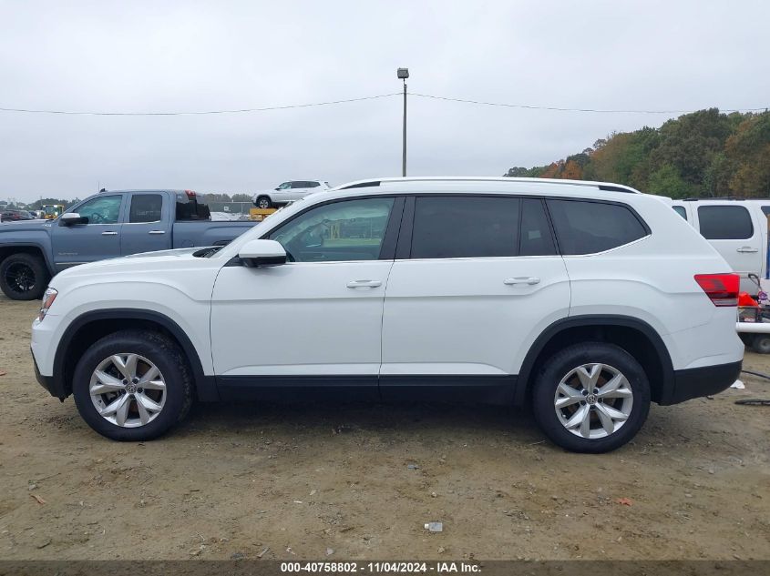 2018 Volkswagen Atlas 3.6L V6 Se VIN: 1V2KR2CA6JC546699 Lot: 40758802