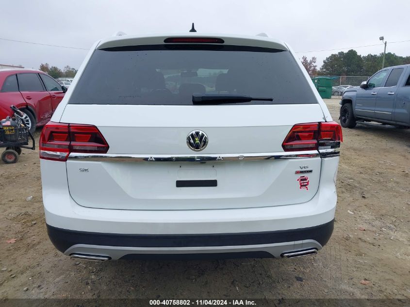 2018 Volkswagen Atlas 3.6L V6 Se VIN: 1V2KR2CA6JC546699 Lot: 40758802