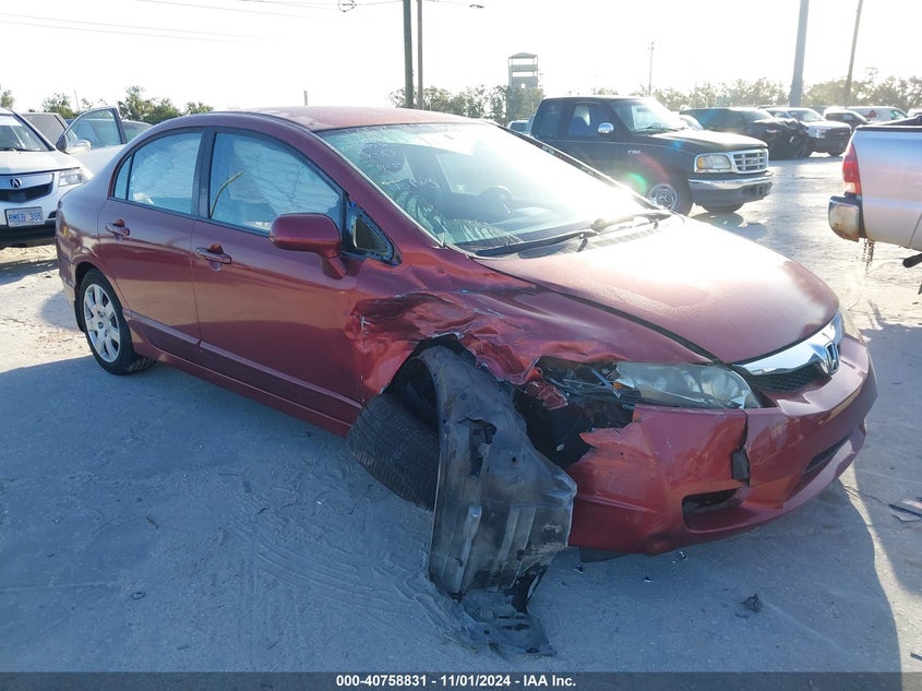 HONDA CIVIC 2010, VIN 2HGFA1F50AH583149