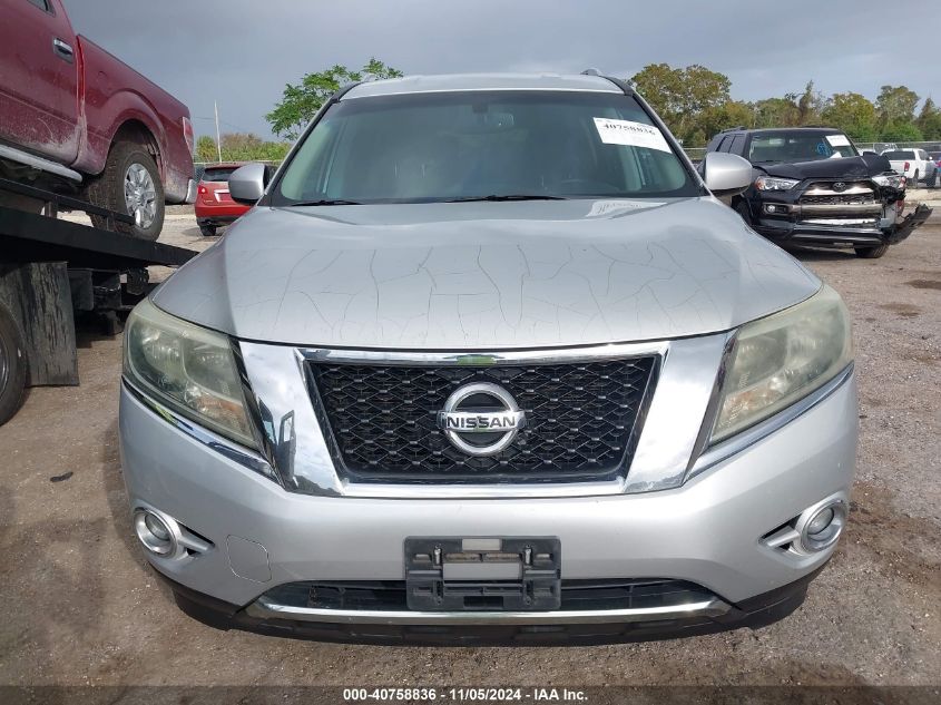 2016 Nissan Pathfinder Sv VIN: 5N1AR2MN1GC605502 Lot: 40758836