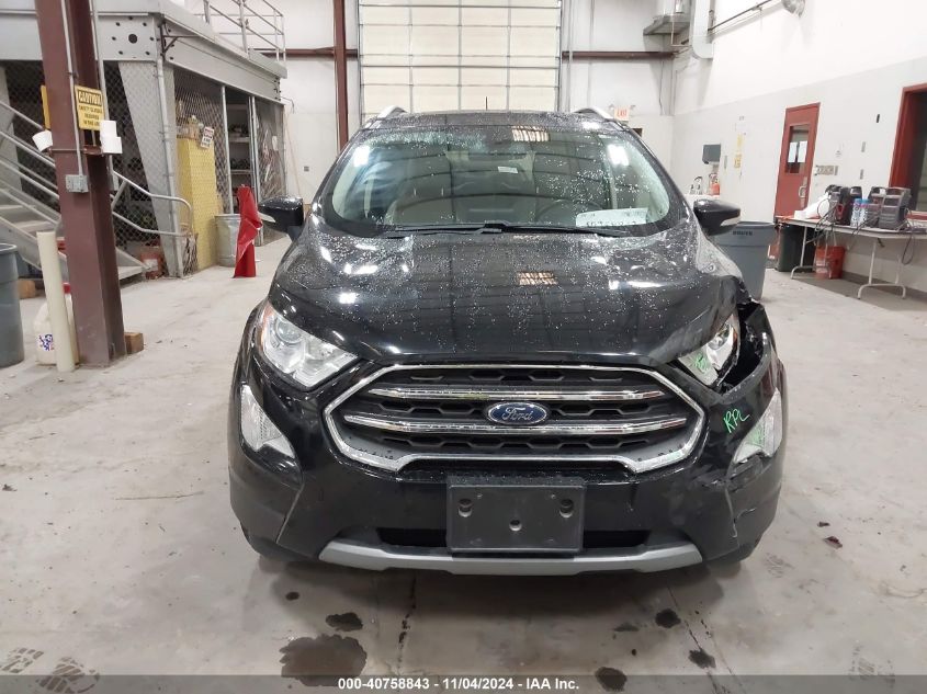 2019 Ford Ecosport Titanium VIN: MAJ6S3KL4KC297729 Lot: 40758843