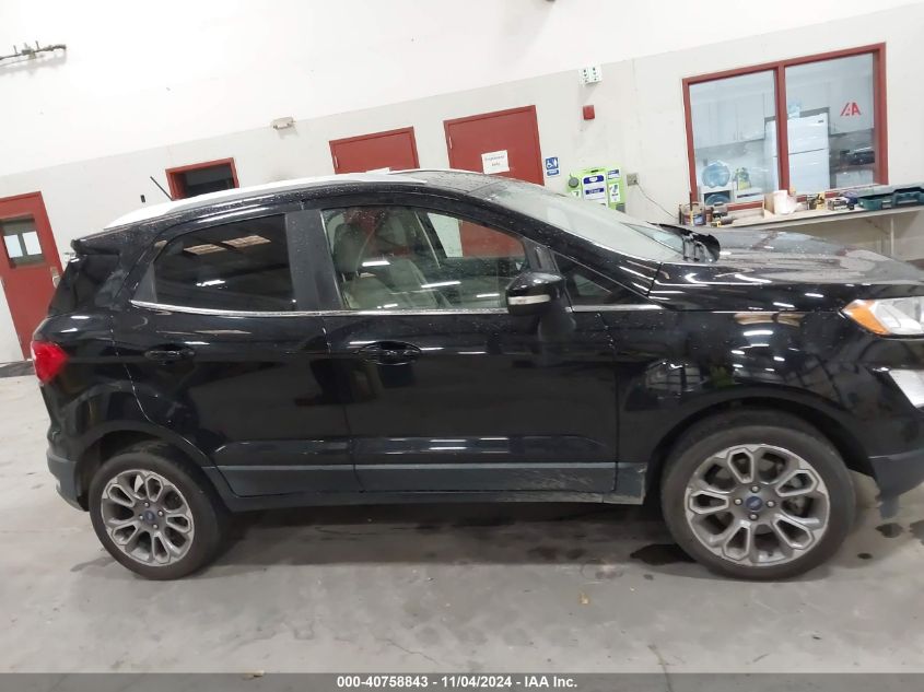 2019 Ford Ecosport Titanium VIN: MAJ6S3KL4KC297729 Lot: 40758843