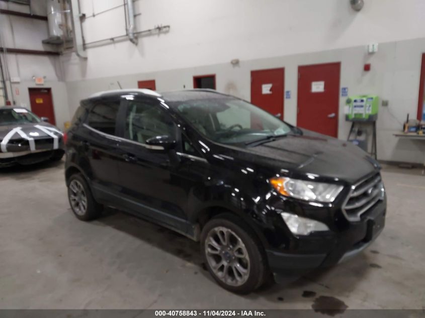 2019 Ford Ecosport Titanium VIN: MAJ6S3KL4KC297729 Lot: 40758843