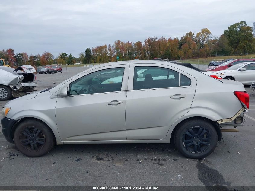 2015 Chevrolet Sonic Lt Auto VIN: 1G1JC5SH5F4125257 Lot: 40758860