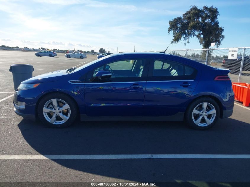 2013 Chevrolet Volt VIN: 1G1RH6E44DU127517 Lot: 40758862