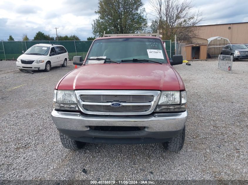 1999 Ford Ranger Xl/Xlt VIN: 1FTYR14V0XTB01519 Lot: 40758879