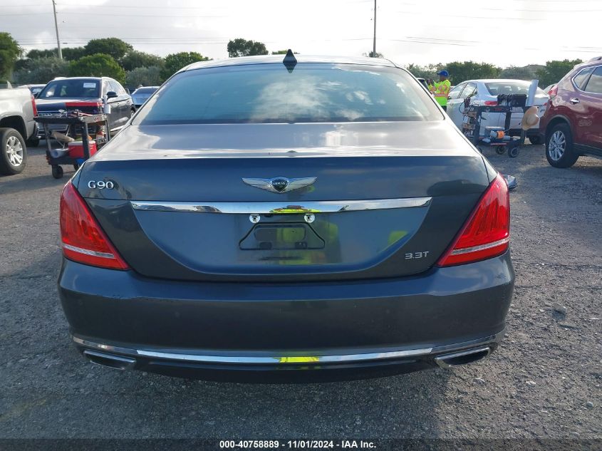 2018 GENESIS G90 VIN: KMHG34JA1JU046866