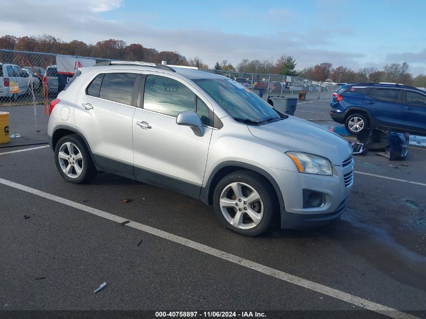 VIN 3GNCJMSB0GL165163 2016 Chevrolet Trax, Ltz no.1