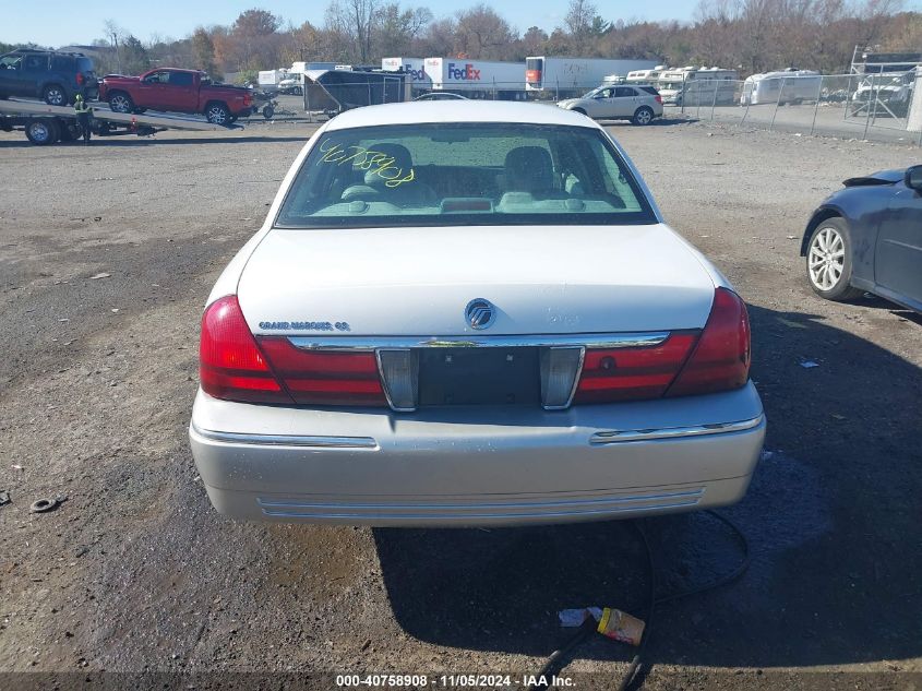 2003 Mercury Grand Marquis Gs VIN: 2MEFM74W13X703410 Lot: 40758908