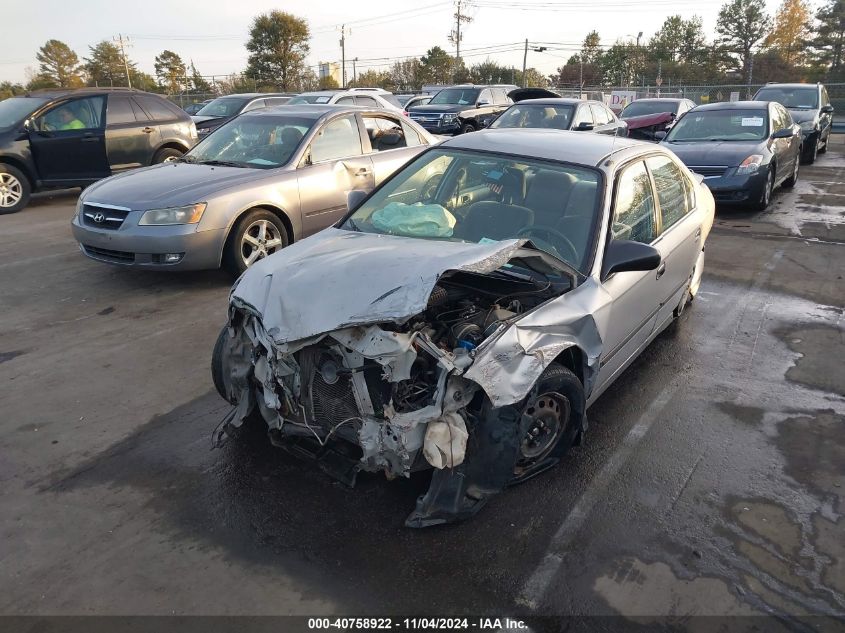 1997 Honda Civic Lx VIN: 2HGEJ6671VH563475 Lot: 40758922