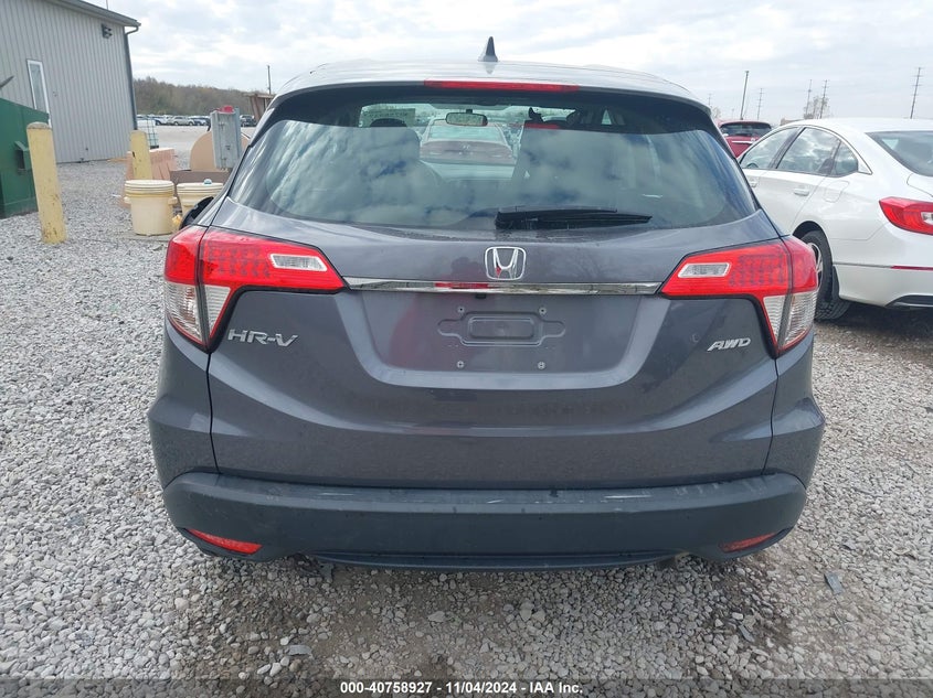 VIN 3CZRU6H32MM741955 2021 HONDA HR-V AWD LX