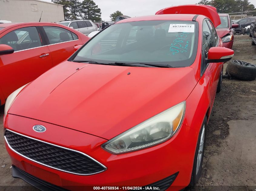 2015 Ford Focus Se VIN: 1FADP3F25FL276453 Lot: 40758934