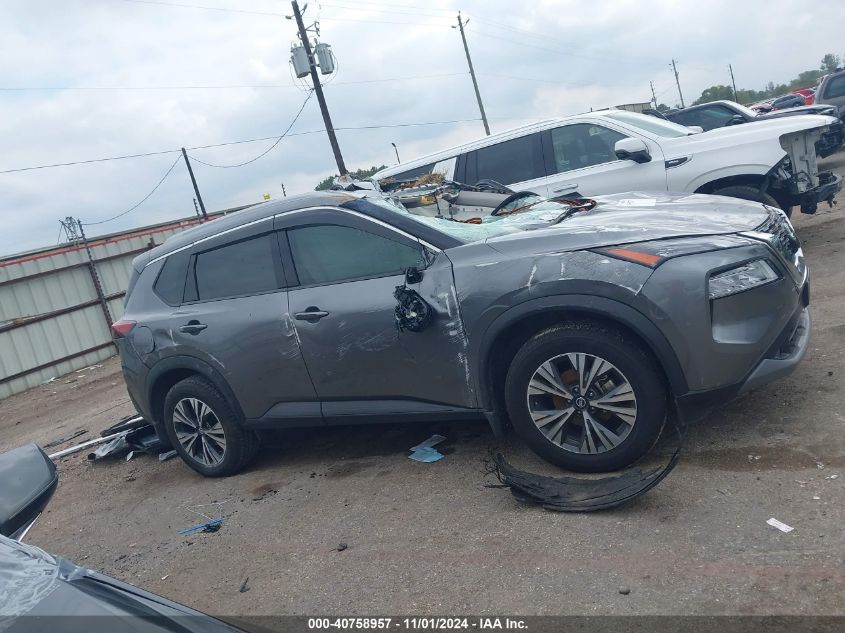 2021 Nissan Rogue Sv Fwd VIN: JN8AT3BA1MW024527 Lot: 40758957