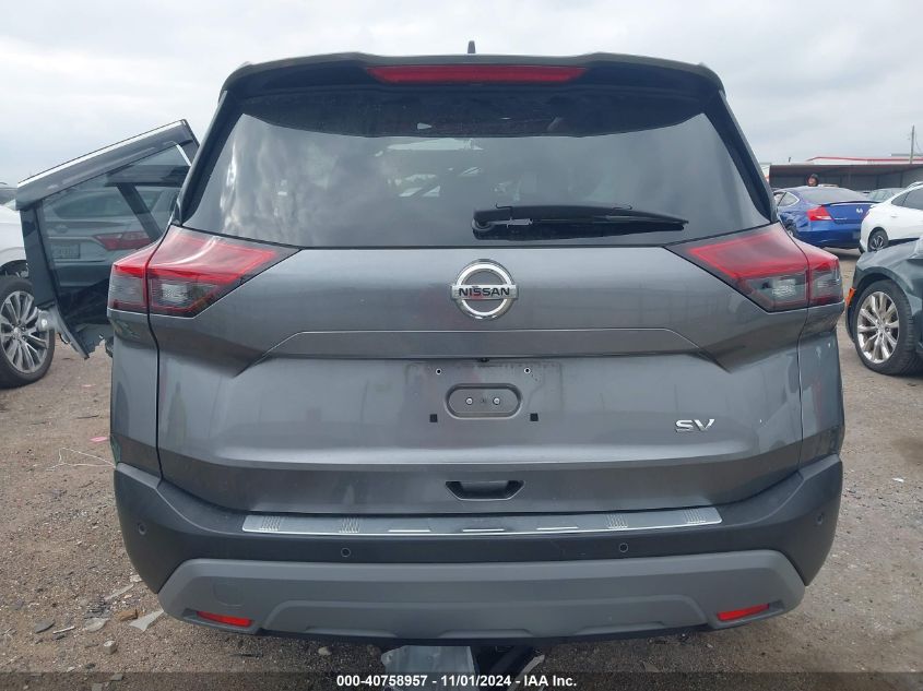 2021 Nissan Rogue Sv Fwd VIN: JN8AT3BA1MW024527 Lot: 40758957