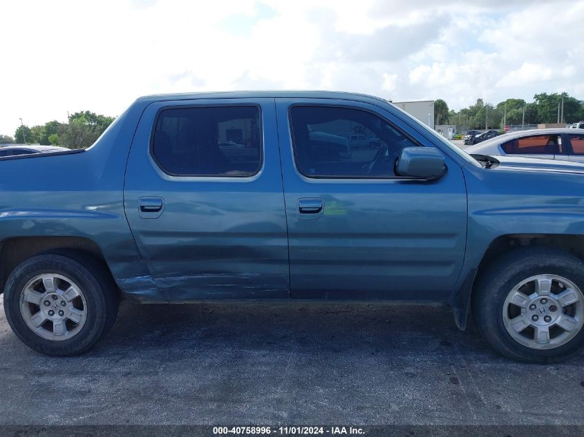 2008 Honda Ridgeline Rts VIN: 2HJYK16488H503047 Lot: 40758996