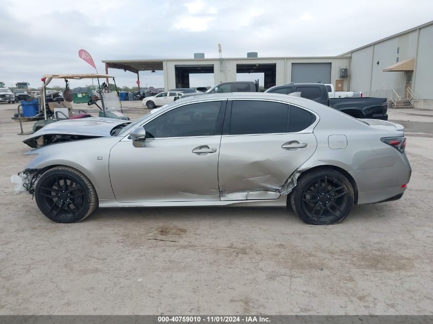 2016 Lexus Gs 350 F Sport VIN: JTHBZ1BL3GA006924 Lot: 40759010