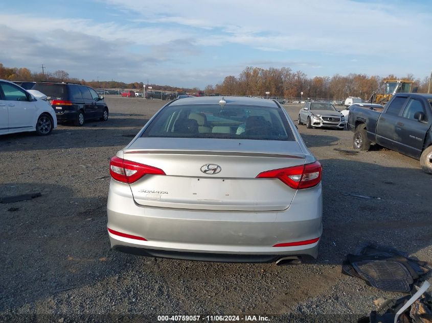 2015 Hyundai Sonata Se VIN: 5NPE24AF2FH145823 Lot: 40759057