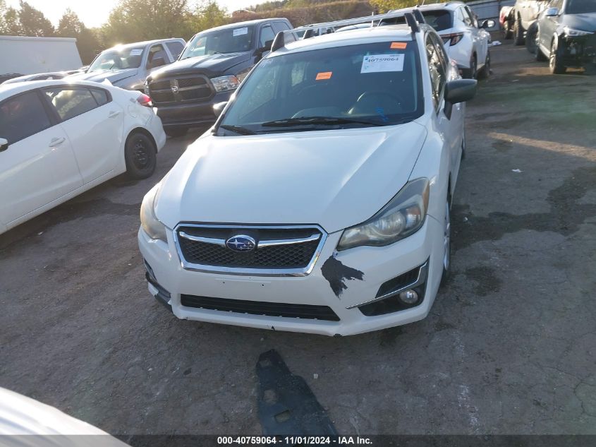 2016 SUBARU IMPREZA 2.0I - JF1GPAA64G9232826