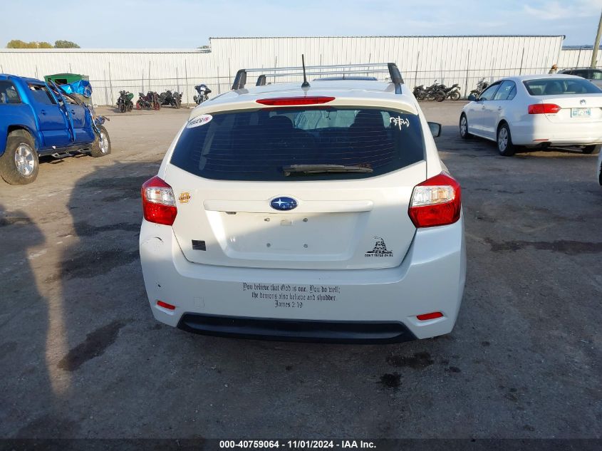 2016 SUBARU IMPREZA 2.0I - JF1GPAA64G9232826