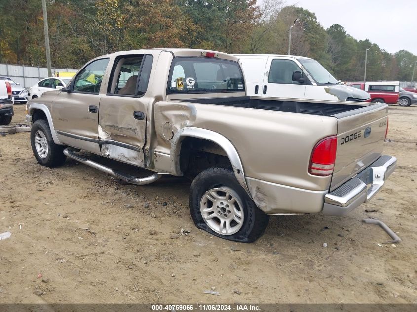 2002 Dodge Dakota Slt VIN: 1B7HG48N12S638223 Lot: 40759066