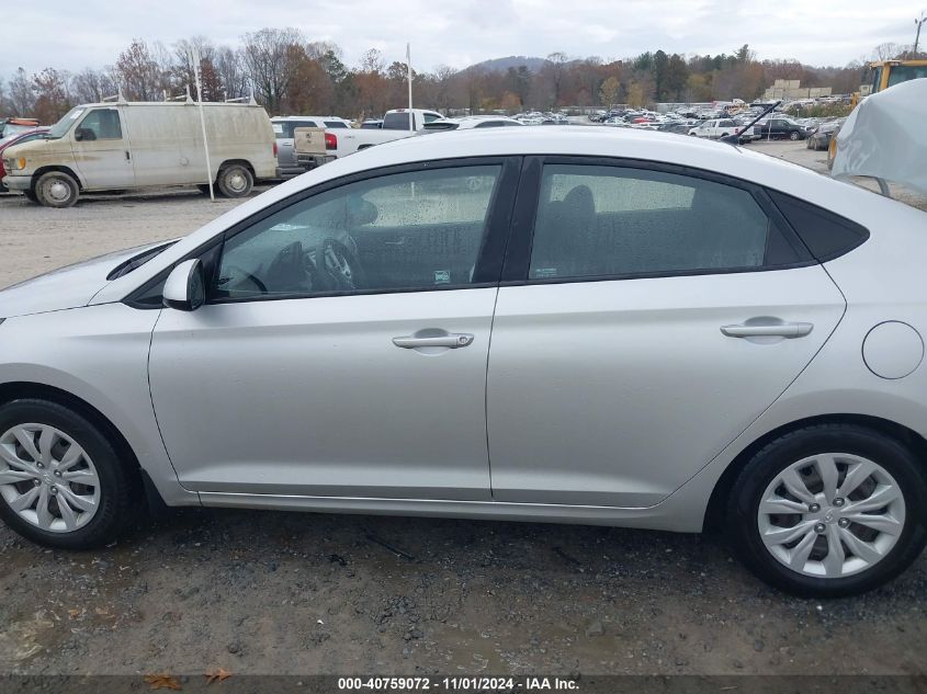 2019 Hyundai Accent Se VIN: 3KPC24A36KE062505 Lot: 40759072