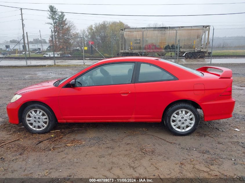 2004 Honda Civic Lx VIN: 1HGEM22504L076077 Lot: 40759073