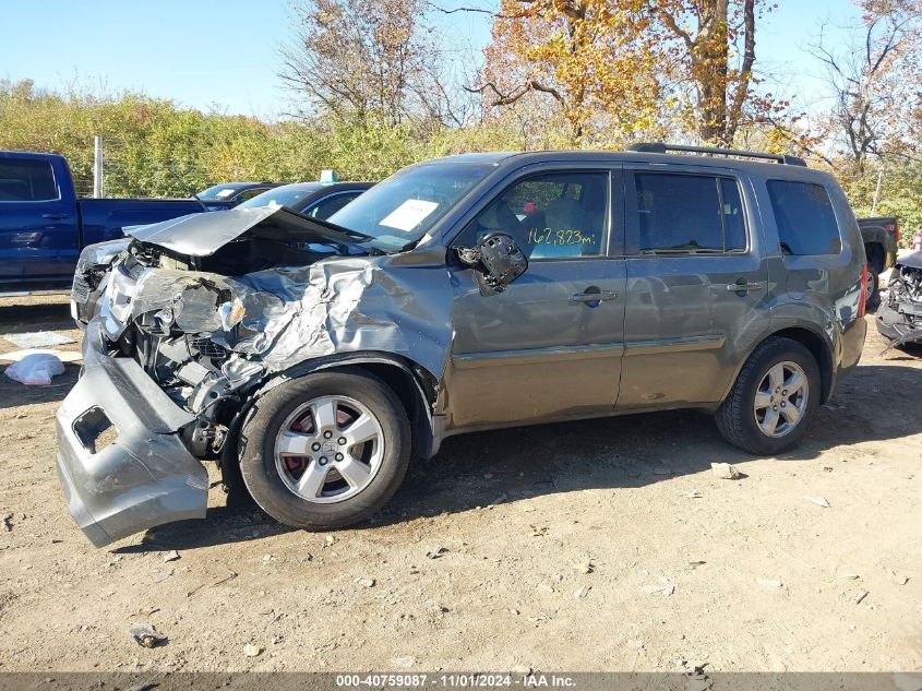 2009 Honda Pilot Ex VIN: 5FNYF48419B010079 Lot: 40759087