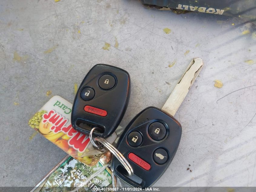 2009 Honda Pilot Ex VIN: 5FNYF48419B010079 Lot: 40759087