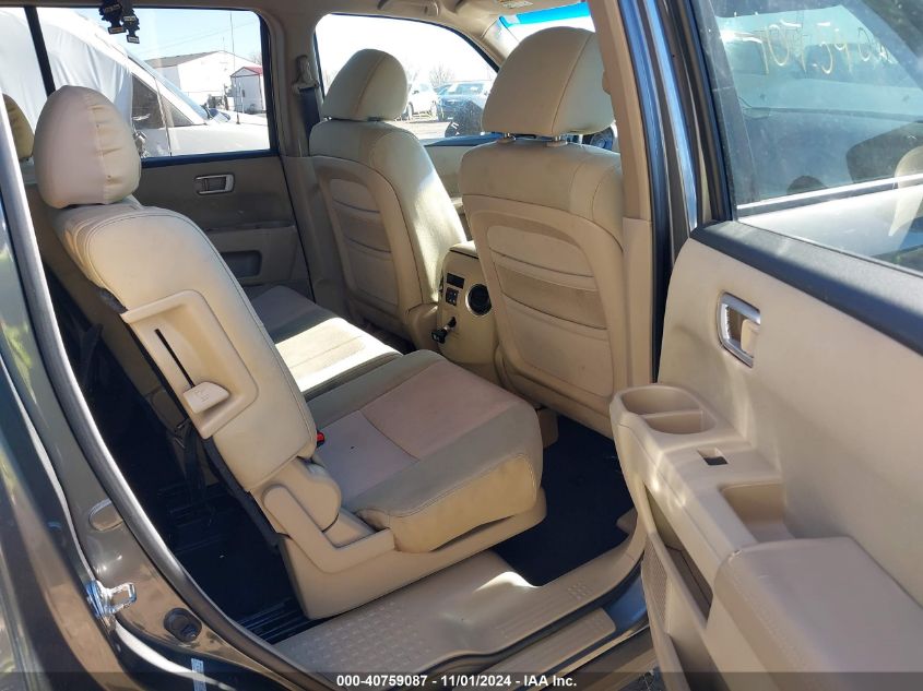 2009 Honda Pilot Ex VIN: 5FNYF48419B010079 Lot: 40759087