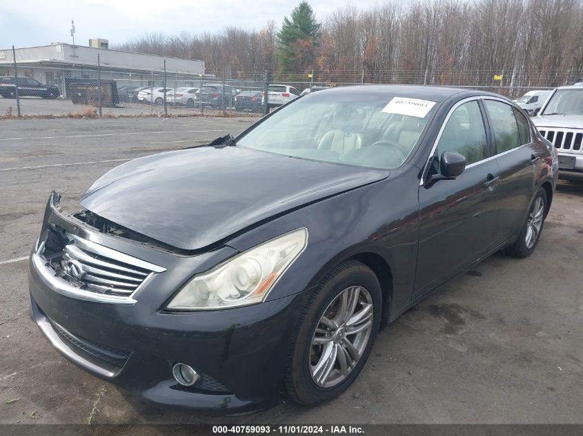 VIN JN1CV6APXDM300918 2013 Infiniti G37, Journey no.2